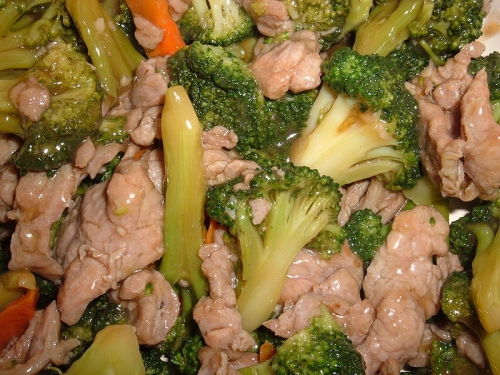 Broccoli and beef