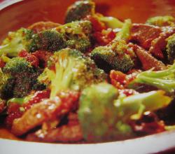 Stir Fried Broccoli with Almonds