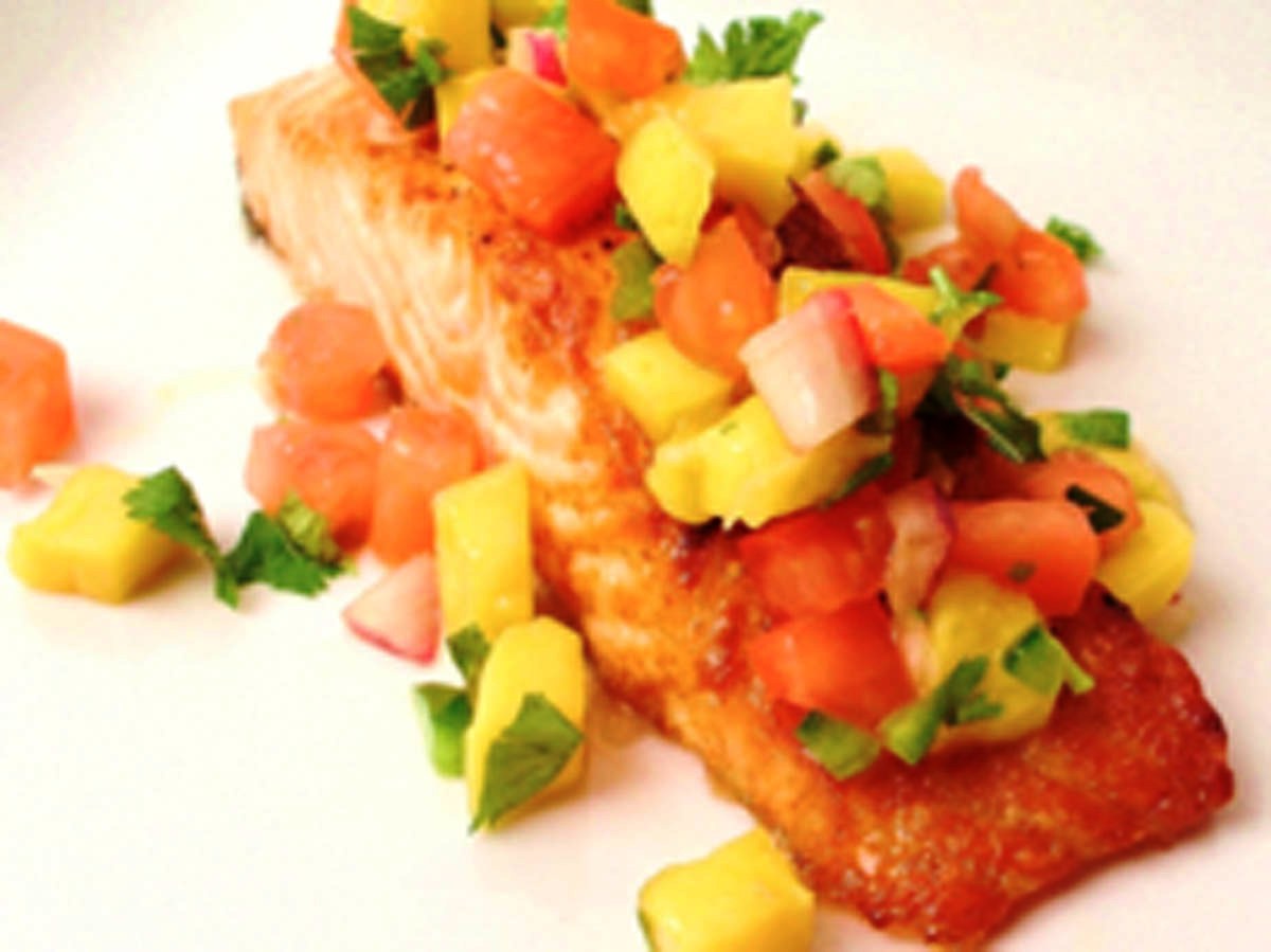 Broiled Salmon