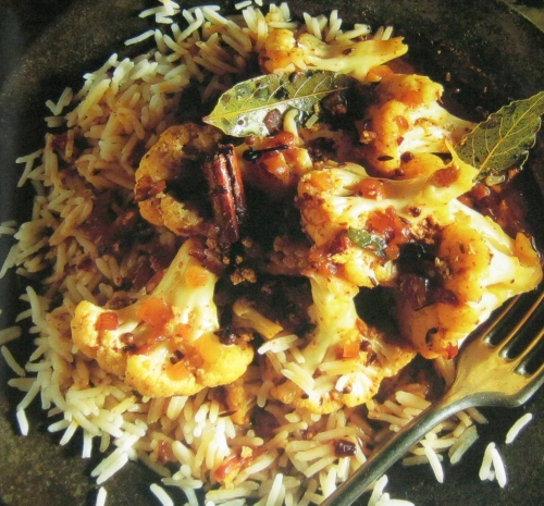 Mashed Grains and Cauliflower