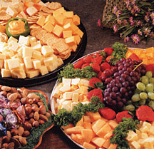crackers and cheese