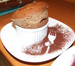 Eating souffle
