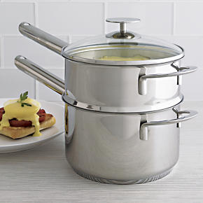 Use double boiler
