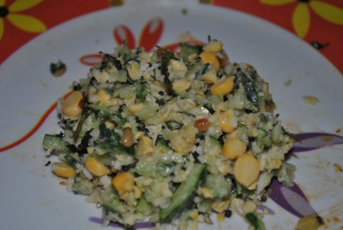 Koshimbir - The Salad