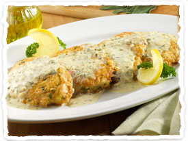 Chicken with Lemon Sage Sauce