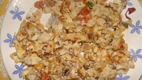 scrambled eggs
