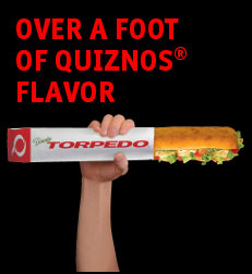 Order smoky turkey from Quiznos Menu