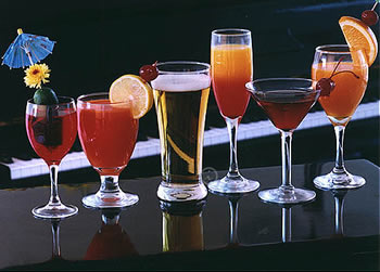 Serving Cocktail