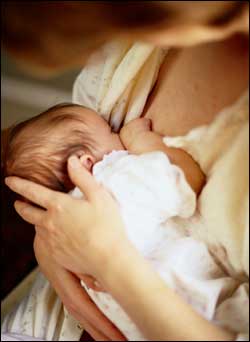 Breastfeeding ideal infant meal