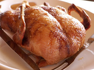 Roasted duck