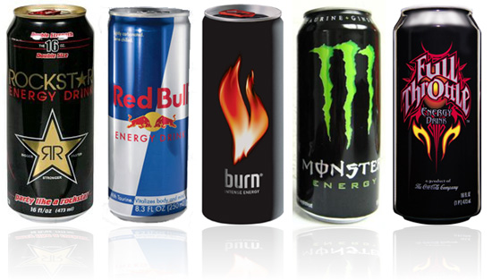 Variety of energy drink