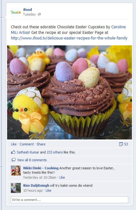 Our Fans love cupcakes!