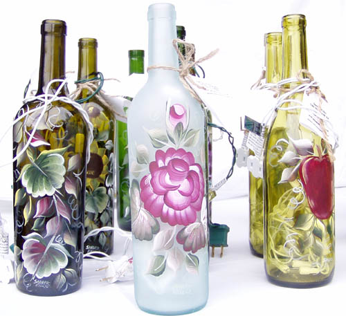 Decorative Wine Bottle
