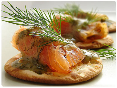 Swedish gravlax