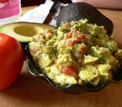 eating Guacamole