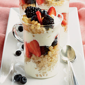 healthy snacks-Parfait
