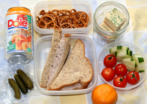 A healthy lunch