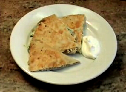 quesadillas