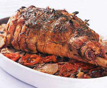 delicious leg of lamb
