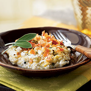 Saffron and Sage Risotto
