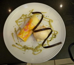 Tangerine mousse