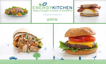 The Energy Kitchen menu
