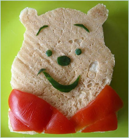 Winne the Poo Sandwich - kids will love it