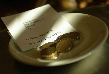 tip at restaurant