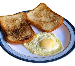 Egg and toast