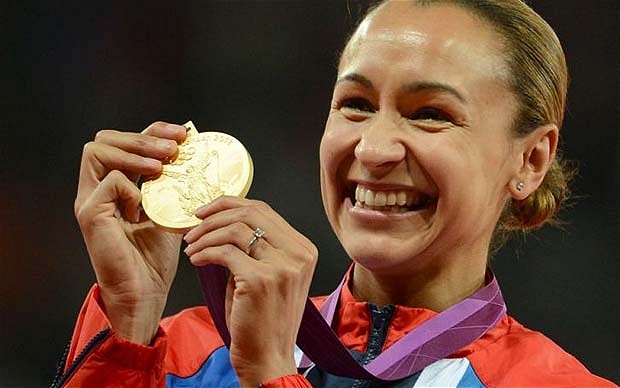 Jessica Ennis Wins Gold
