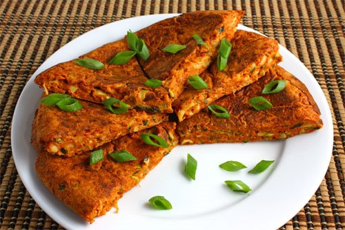 Kimchi Jun - delectable spicy pancakes made from kimchi