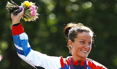 Lizzie After Winning The Silver