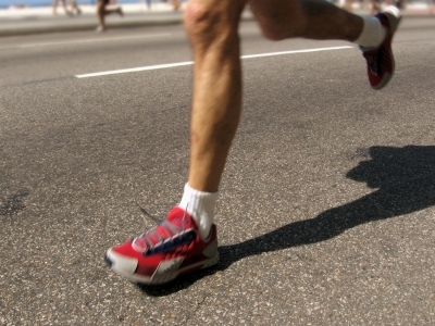 The marathon runner