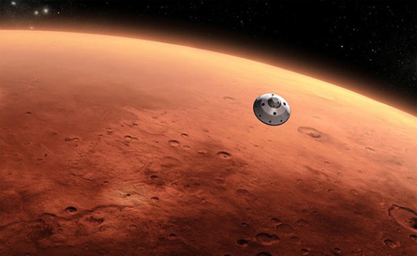Curiosity Lands on Mars