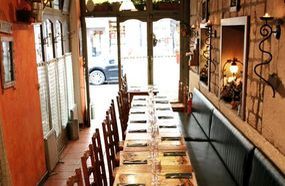 The interior of Le Potager du Marais