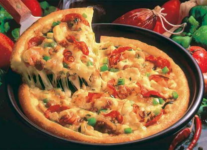 Pizza preferred by Michael Phelps