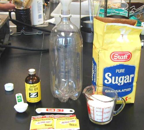 Ingredients for home brewing Root Brew