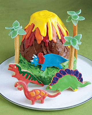 volcano cake