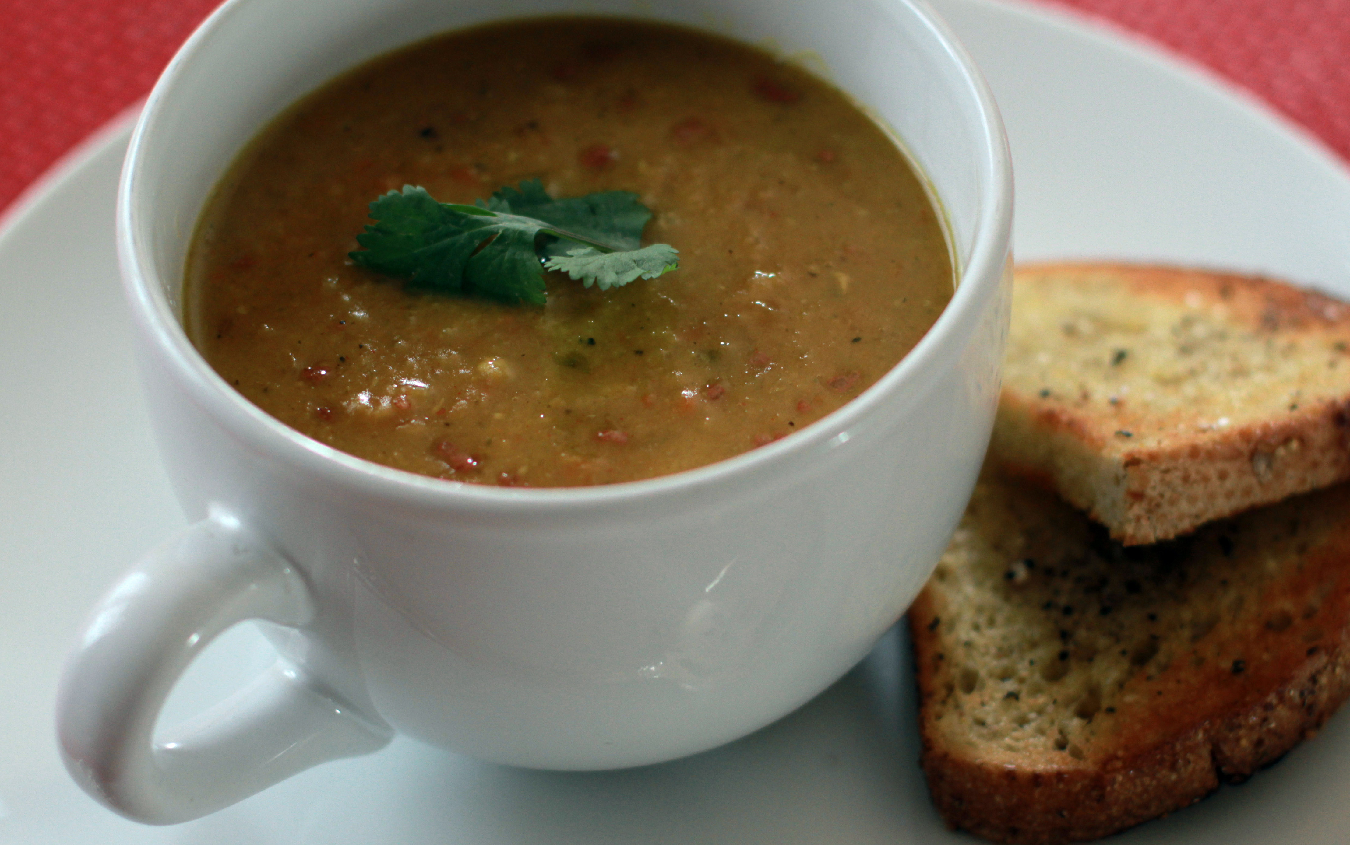 Vegan Curried Split Pea Soup Vegan Curried Split Pea Soup picture