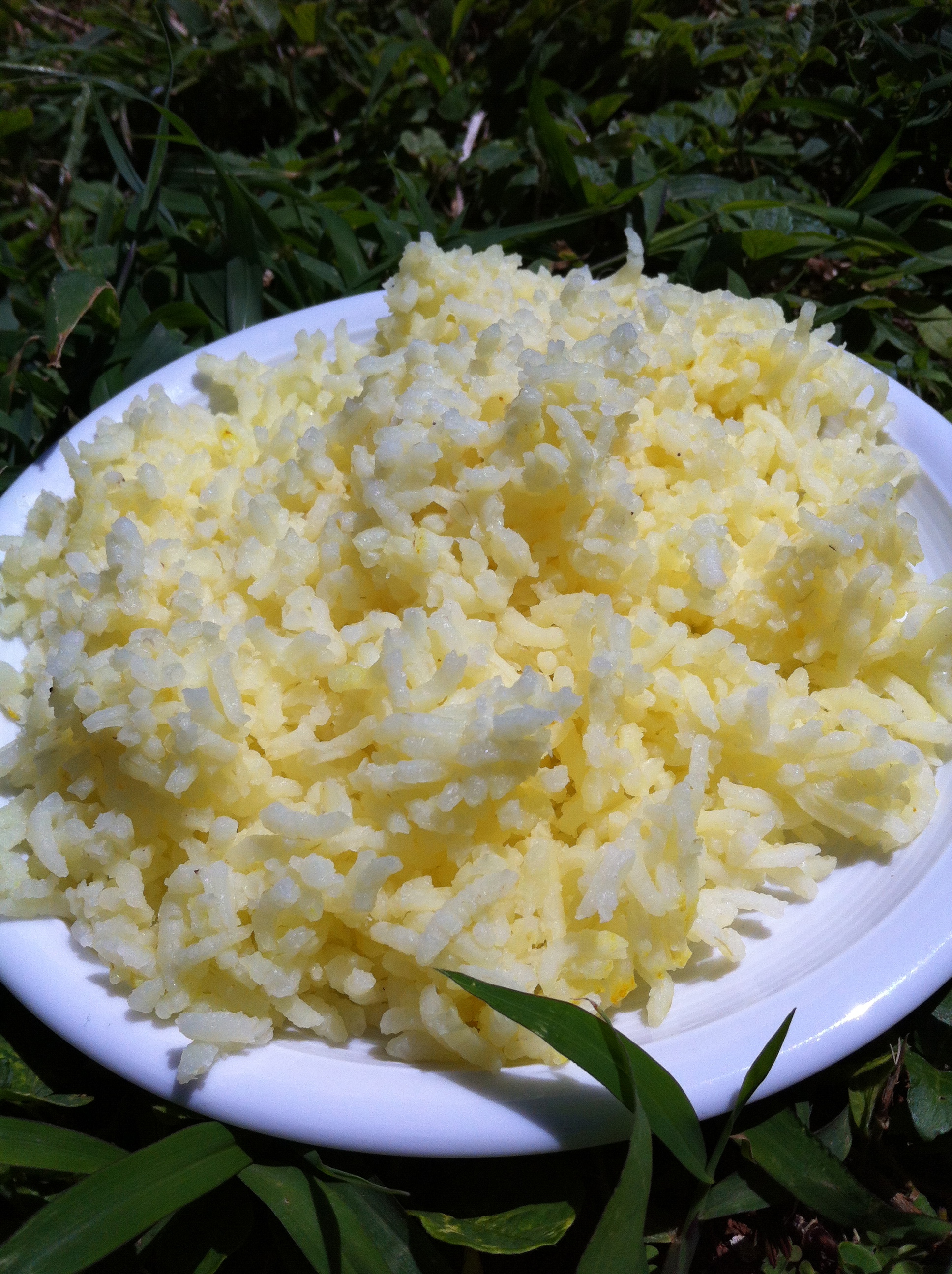 White Basmati Rice with Turmeric White Basmati Rice with Turmeric picture