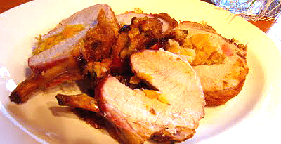 Roast Pork Stuffed With Apricots Roast Pork Stuffed With Apricots picture
