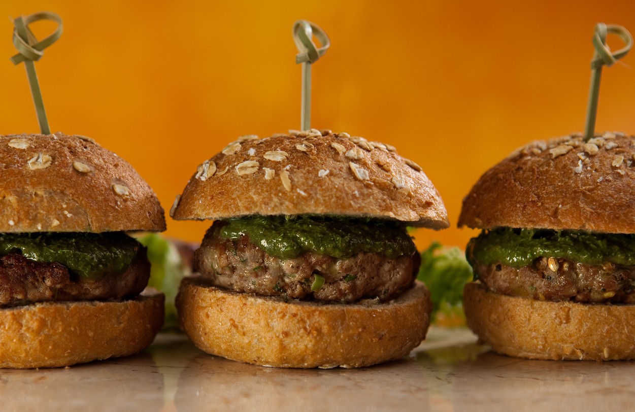 Spicy Lamb Burger Spicy Lamb Burger picture