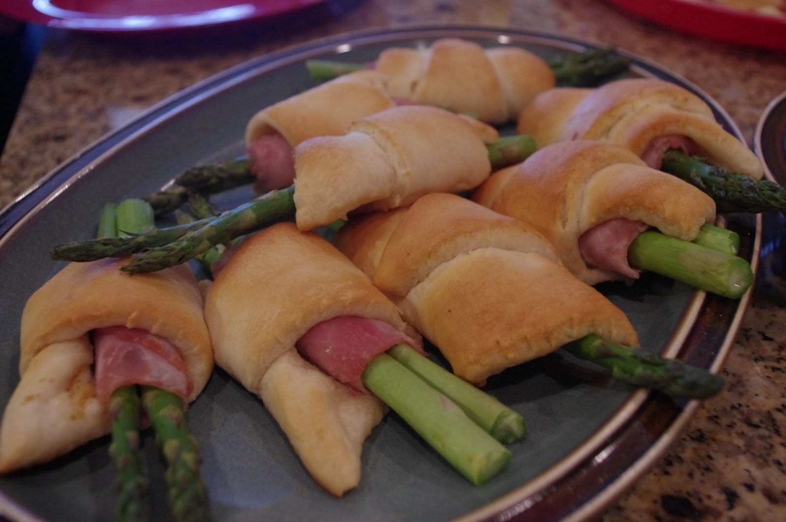 Ham Asparagus Rolls Ham Asparagus Rolls picture