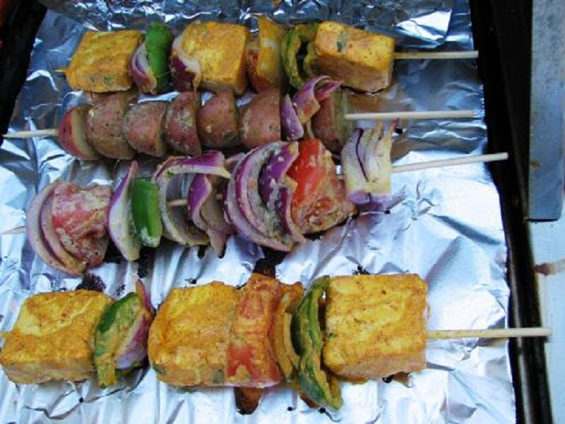 Indian Vegetable Barbeque Indian Vegetable Barbeque picture