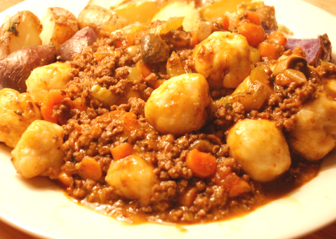 Irish Beef With Dumplings Irish Beef With Dumplings picture