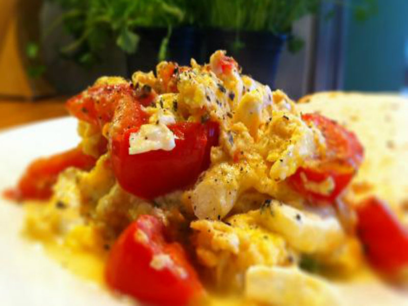 Italian Eggs With Cheese Italian Eggs With Cheese picture