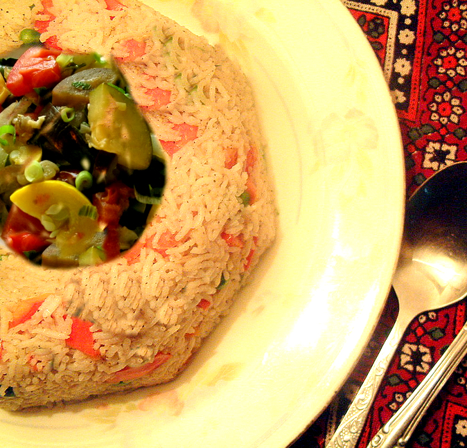 Tomato Rice Ring Italian Style Tomato Rice Ring Italian Style picture