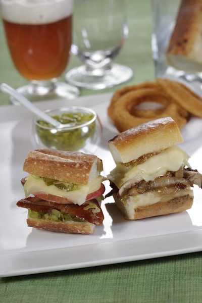 Jarlsberg Wild Mushroom & Onion Slider Jarlsberg Wild Mushroom & Onion Slider picture