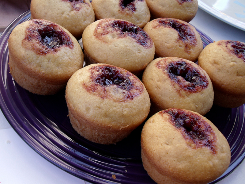 Jellied Cranberry Muffins Jellied Cranberry Muffins picture