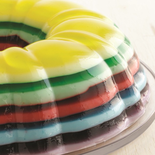 JELLO Classic Rainbow Mold JELLO Classic Rainbow Mold picture
